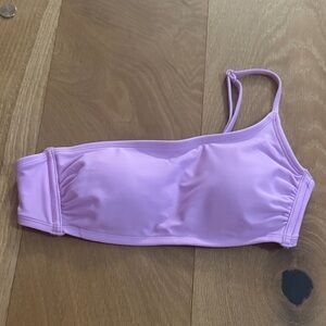 Xhilaration Lavender One-Shoulder Bikini Top